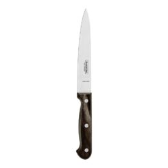 Faca de cozinha polywood castanho 15 cm