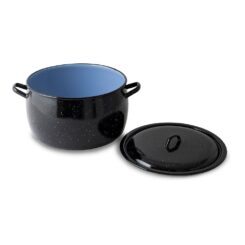 Pote convexo de 7,5 l com tampa, ø24 cm
