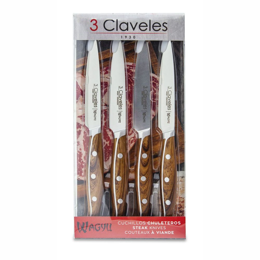 Facas para costeletas wagyu 11,5 cm 4 UDS - Image 2