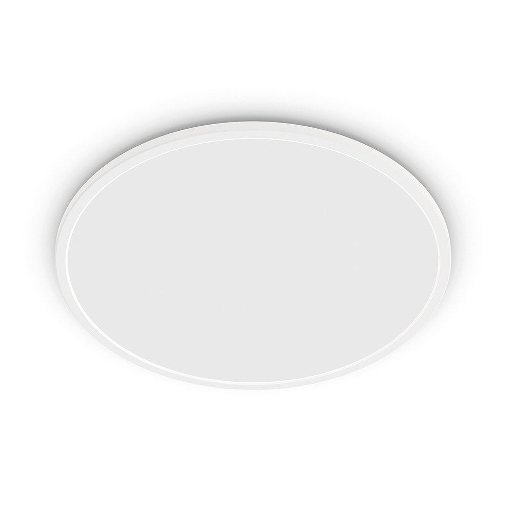 Luminária de teto redonda branca, 22 W, 2900 LM, 2200-6500 K, Ø421 x 24 cm