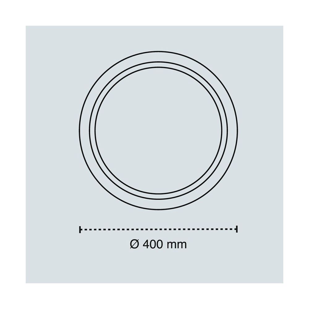 Plafon LED circular, charly, 46 W, 3CCT, 5060 LM, branco, Ø40 x 7 cm - Image 7
