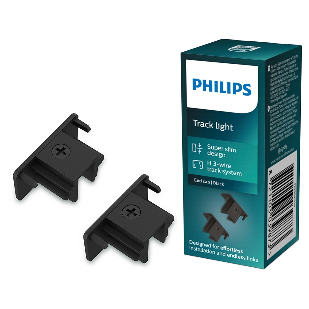 Tapa final easylink, negra, 2 uds - Image 2