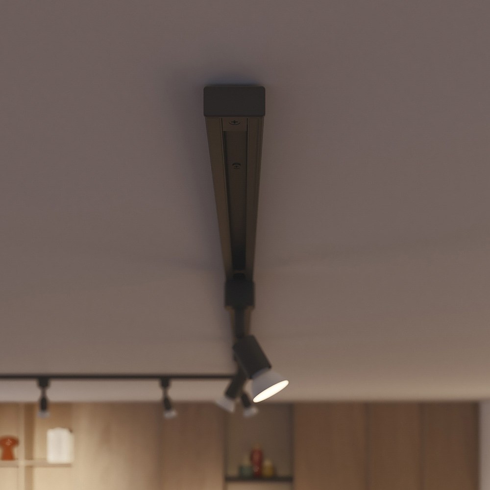 Tapa final easylink, negra, 2 uds - Image 3