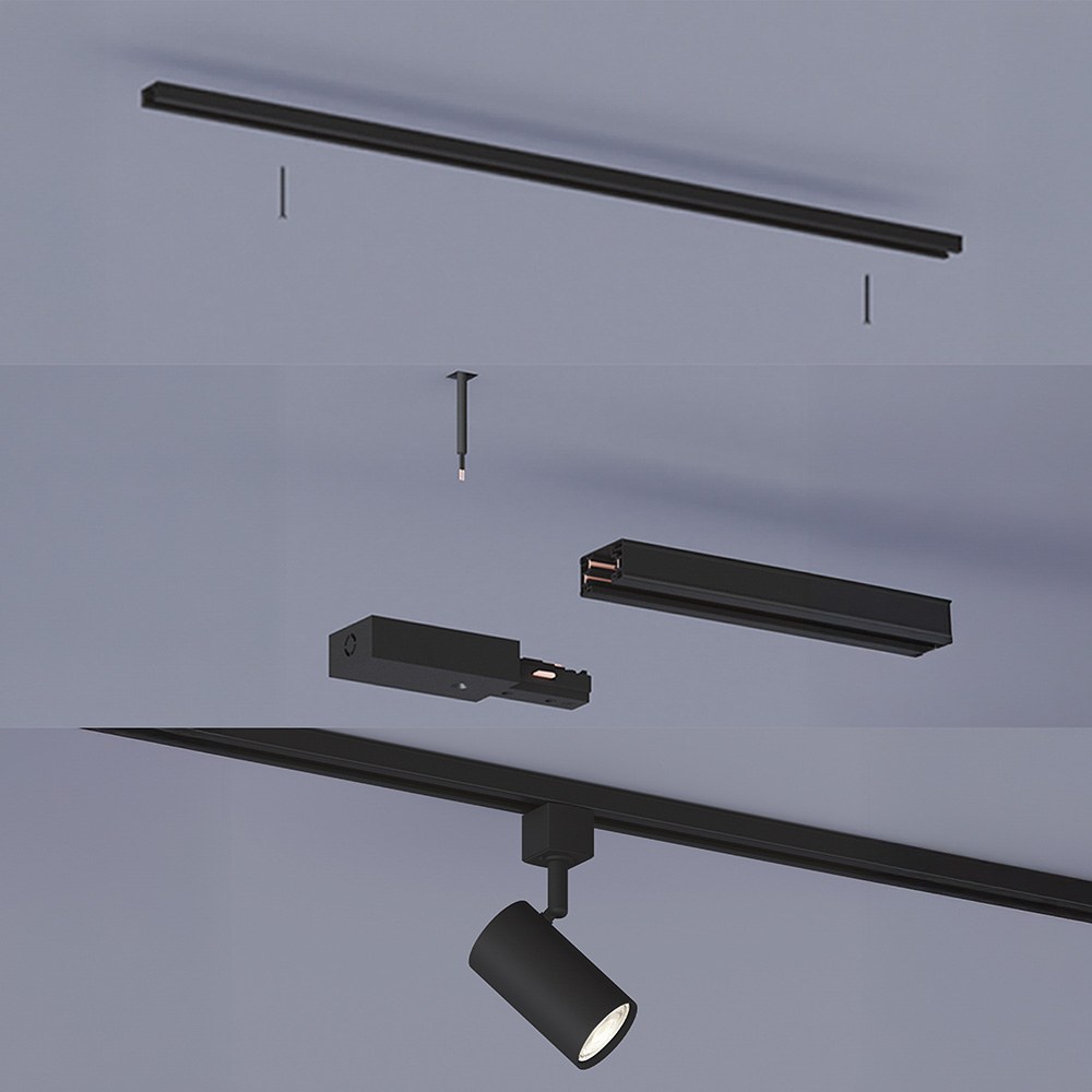 Conector reto easylink, preto - Image 3