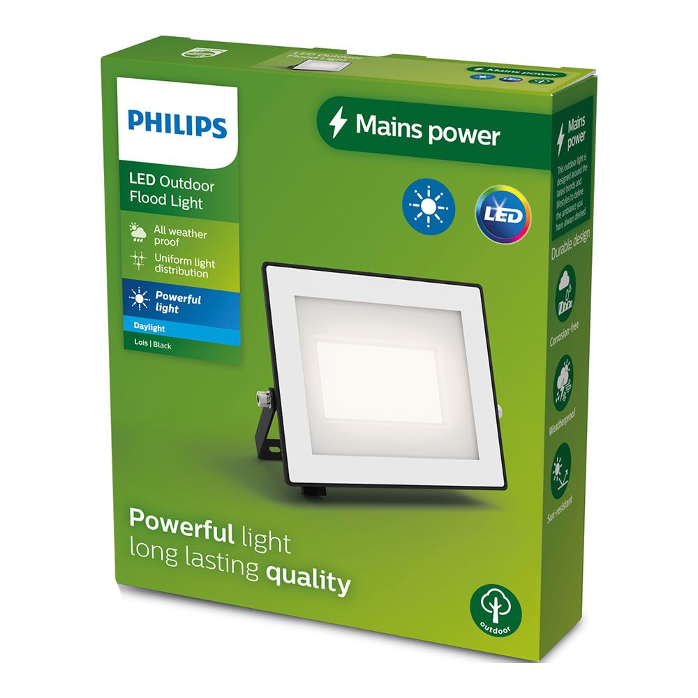 Projetor lois 30 W 5000 K 3200 LM preto - Image 2