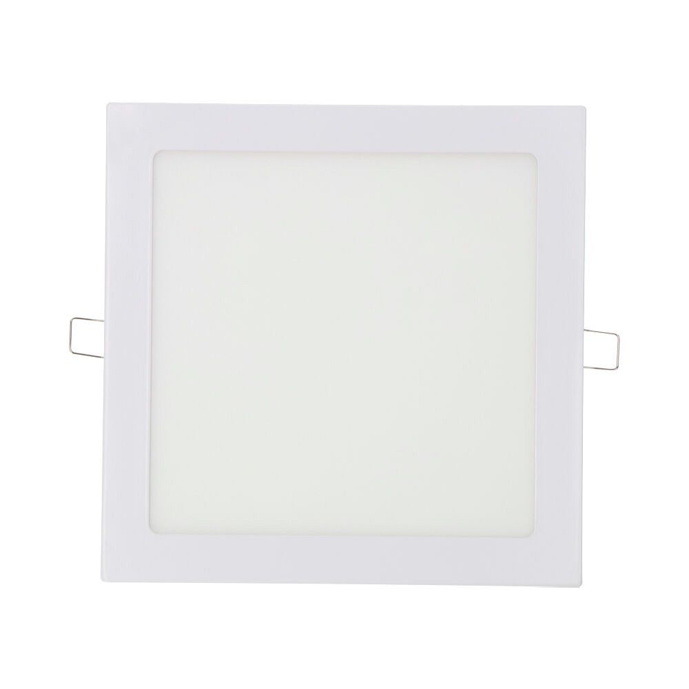 Downlight LED quadrado embutido 20 w luz diurna 4000 k 1500 lm cor branca 22 x 22 cm - Image 2