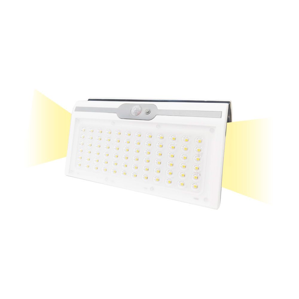 Candeeiro de parede solar 6W 430Lm 6.500K com sensor, COR branco - Image 3