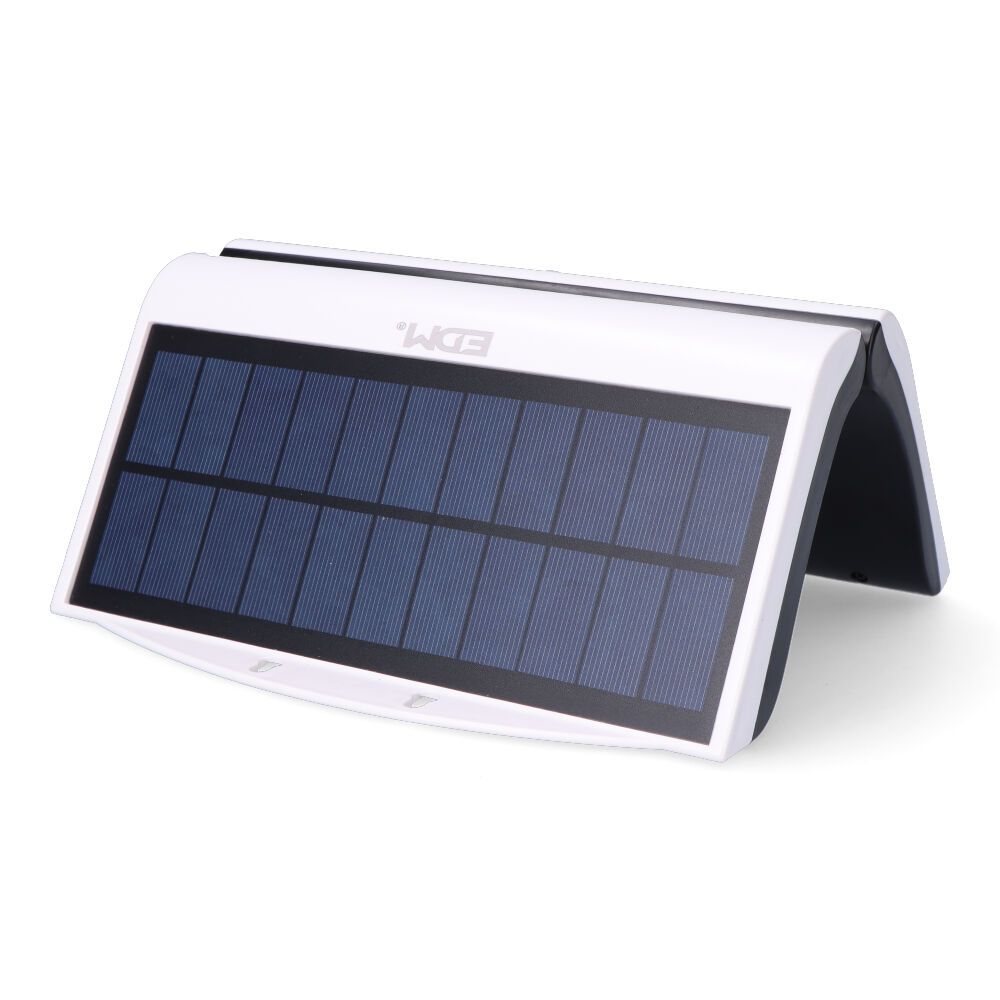 Candeeiro de parede solar 6W 430Lm 6.500K com sensor, COR branco - Image 4