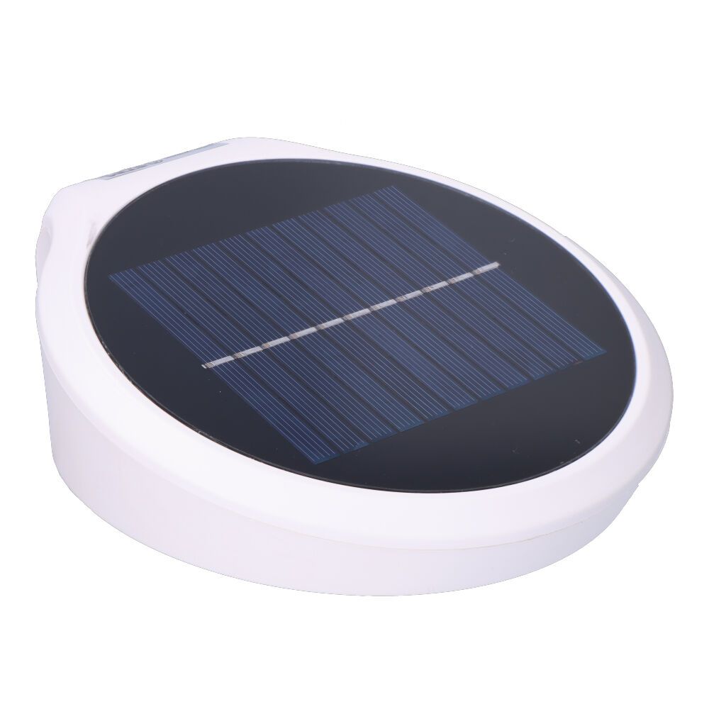 Candeeiro solar 2W 200lm 6500k com sensor COR branco EDM - Image 4