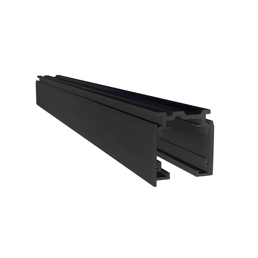 Carril trifásico preto 1m velum