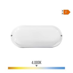 Candeeiro oval LED 18W 1820lm 4.000K 10,2x4,5x23cm  EDM