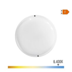 Candeeiro redondo LED 18 W 1820 LM 6400 K LUZ branca Ø20,8 x 4,8 cm