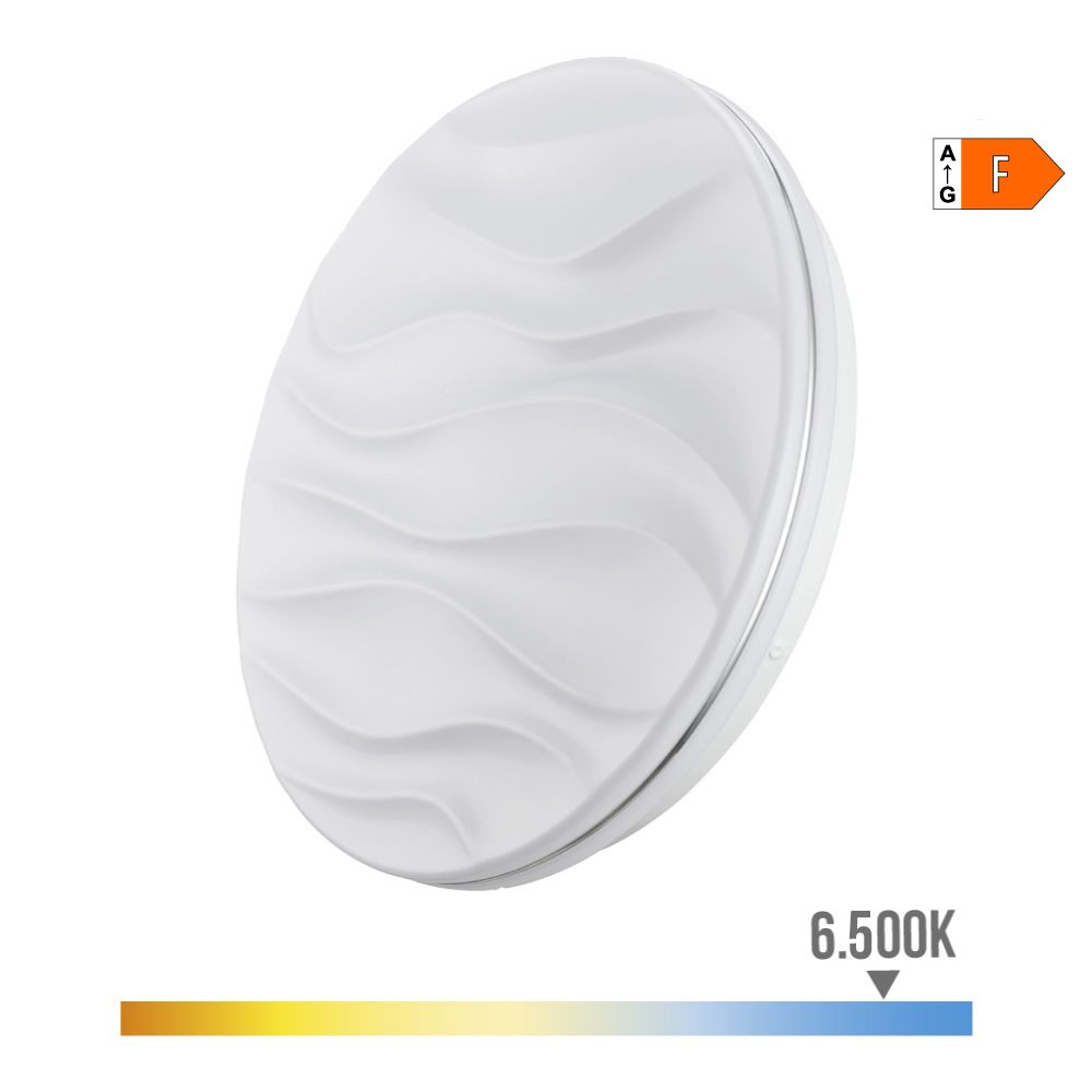 Candeeiro super LED de superfície modelo desert 18 W 6500 K 1820 LM Ø33 x 6,8 cm