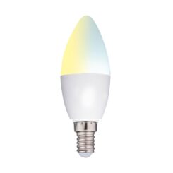 Lâmpada vela inteligente e14 4,9 w 470 lm 2700-6500 k luz branca