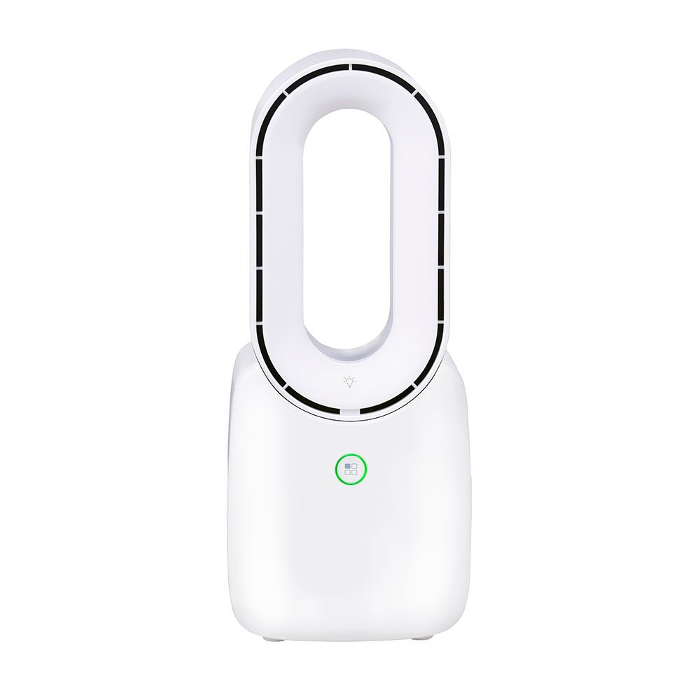 Ventilador de sobremesa recargable con usb sin aspas, 3 velocidades 12,4 x 9 x 30 cm - Image 3