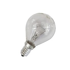PATRON Lâmpada incandescente esférica transparente 60w e14 (somente uso industrial)