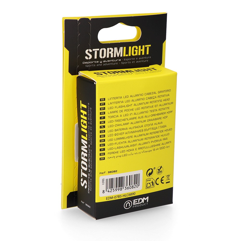 Mini linterna led stormlight, recargable, 13 w, 1000 lm - Image 8