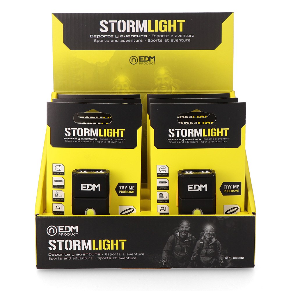 Mini linterna led stormlight, recargable, 13 w, 1000 lm - Image 10