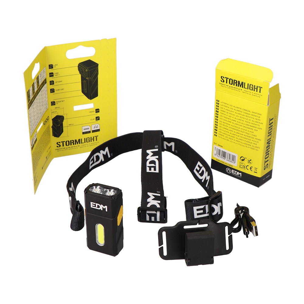 Mini linterna led stormlight, recargable, 13 w, 1000 lm - Image 6