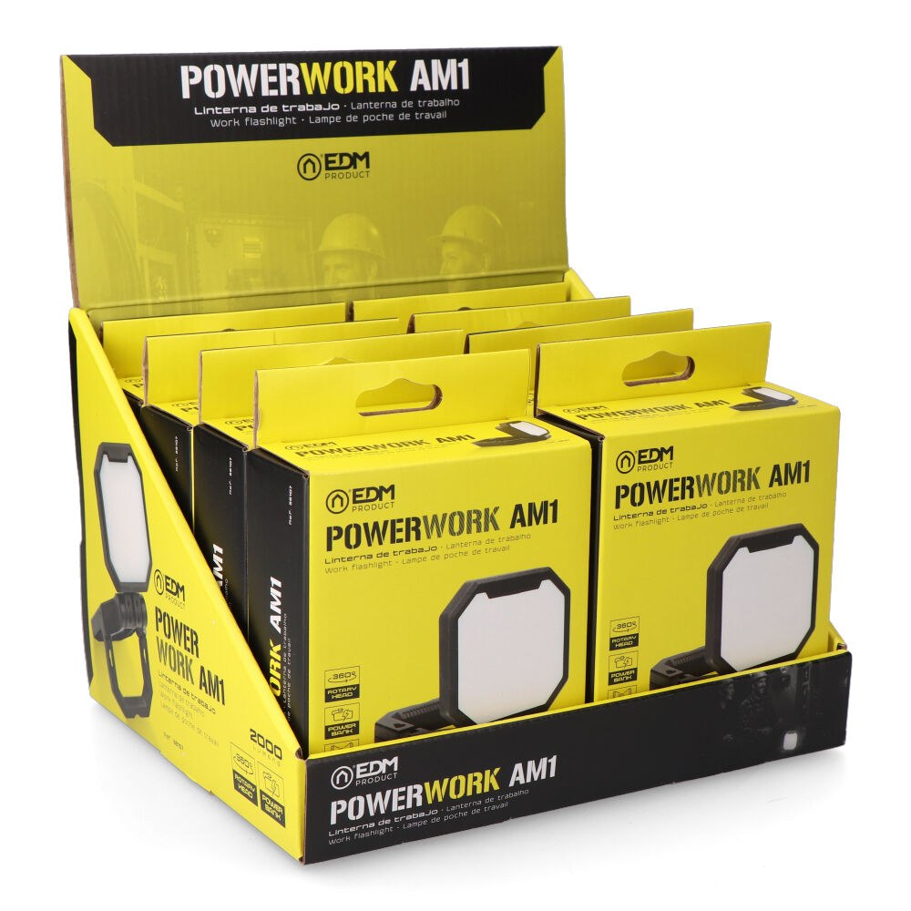 Foco led de trabajo power work am1 20 w 2.000 lm 3 en 1 - Image 9