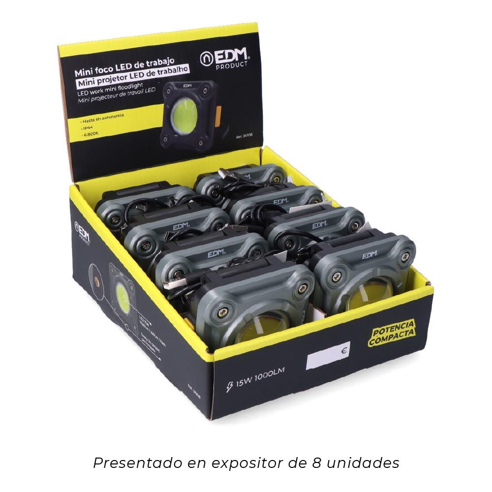 Foco led cob mini de trabajo solid work yz2 15 w 1000 lm - Image 9