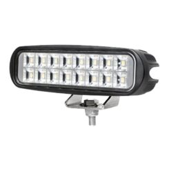 Luz de trabalho retangular 16 LEDs, 1500 lm, 9 - 32 v, IP67