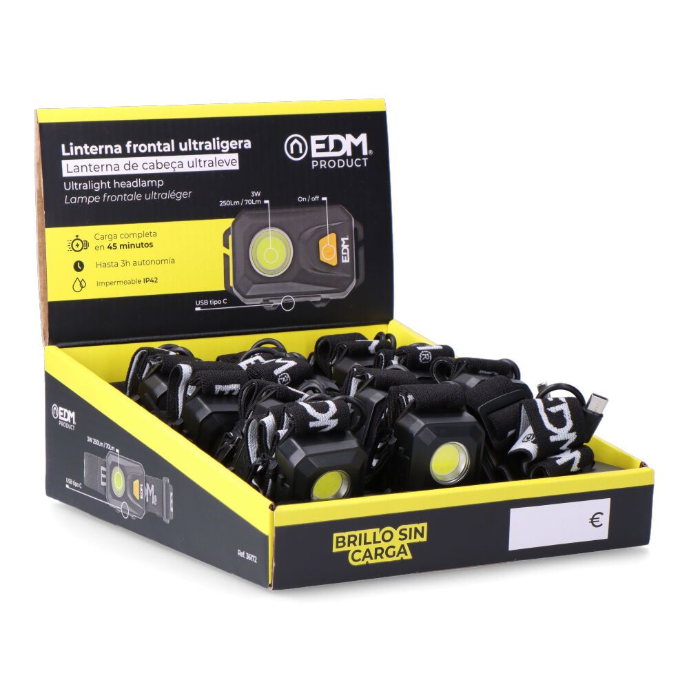 Lanterna frontal ultra leve 250Lm - Image 4