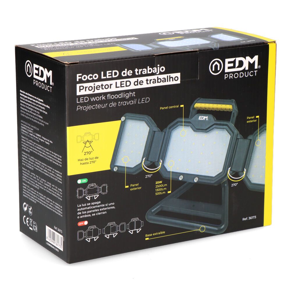 Projetor LED de trabalho power work AM3 25 W 2500 LM - Image 4