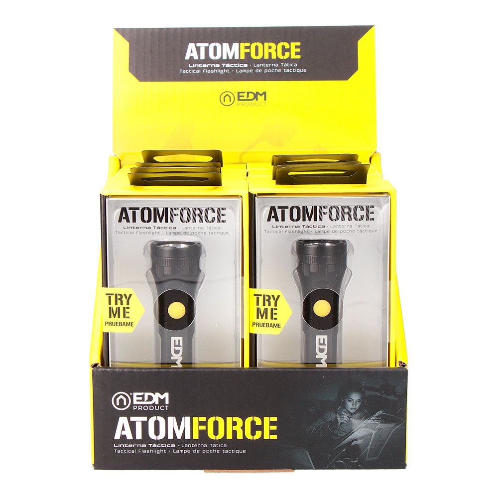 Mini lanterna LED atom force, alumínio, recarregável, 10 W 420 LM - Image 8