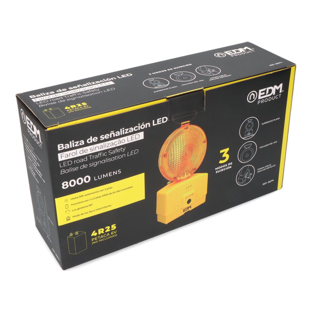 Farol de sinalização LED para obras - Image 6