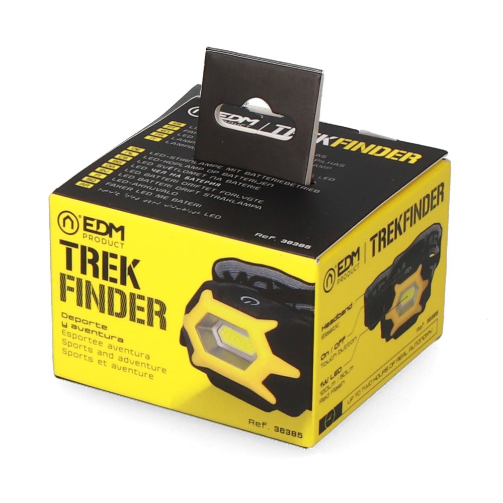 Lanterna LED frontal trek finder, 1 W 120 LM, 3xAAA (pilhas incluídas) - Image 6