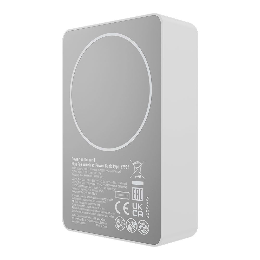 Wireless power bank mag pro 10000 mah 10 w (hasta 18,5 w por cable) - Image 4