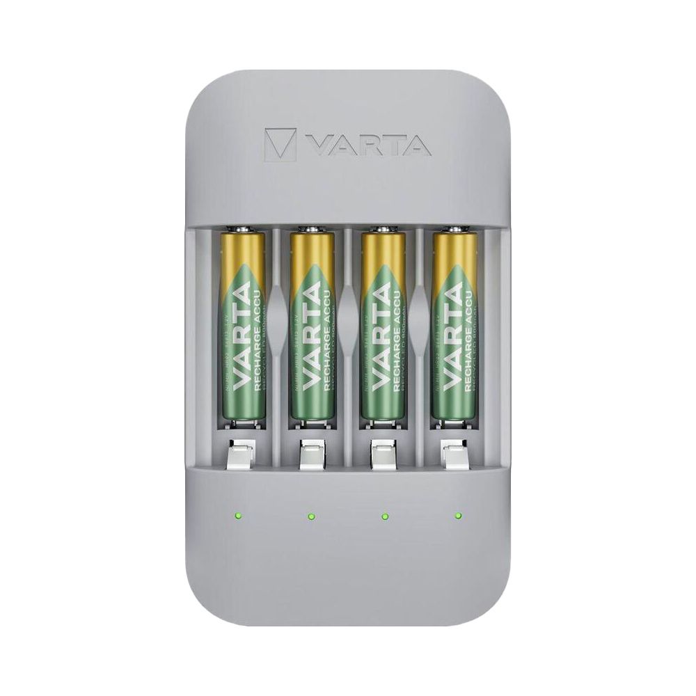 Carregador para pilhas varta ECO charger PRO + 4 pilhas 800 MAH AAA 56813 - Image 2