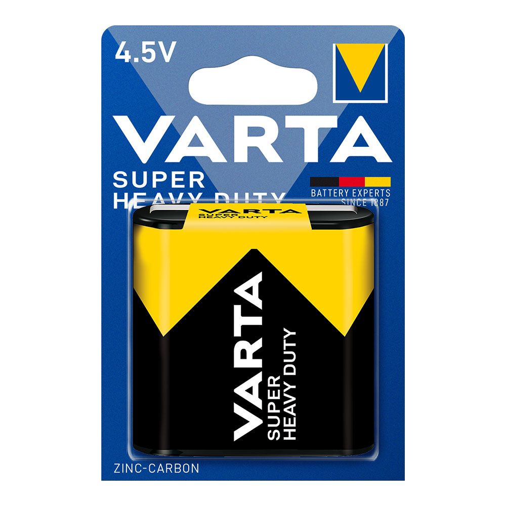 Pilha varta 3LR12 salina (blíster 1 unid.) 62x22x67mm