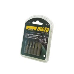 Pontas de fenda sortidas ¼ POL x 25 mm, jogo 5 peças