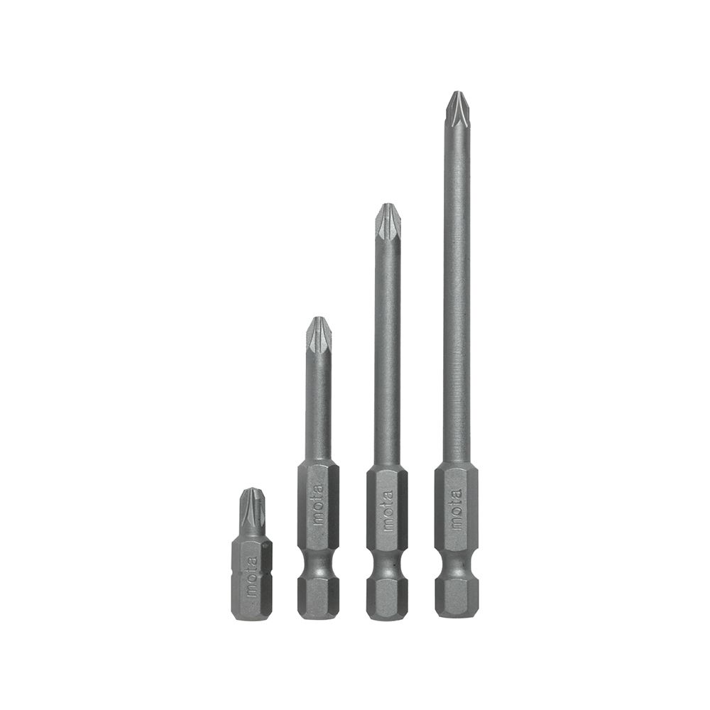 PONTAS POZIDRIVE PZ1 x 25 mm ¼ pol AÇO, 10 un - Image 2