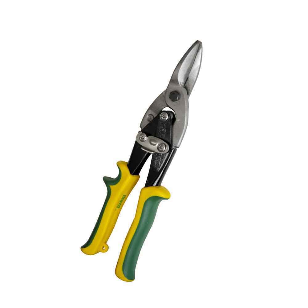 Tesoura forjada TH aviaçao alicate corta chapa corte direito 250 mm