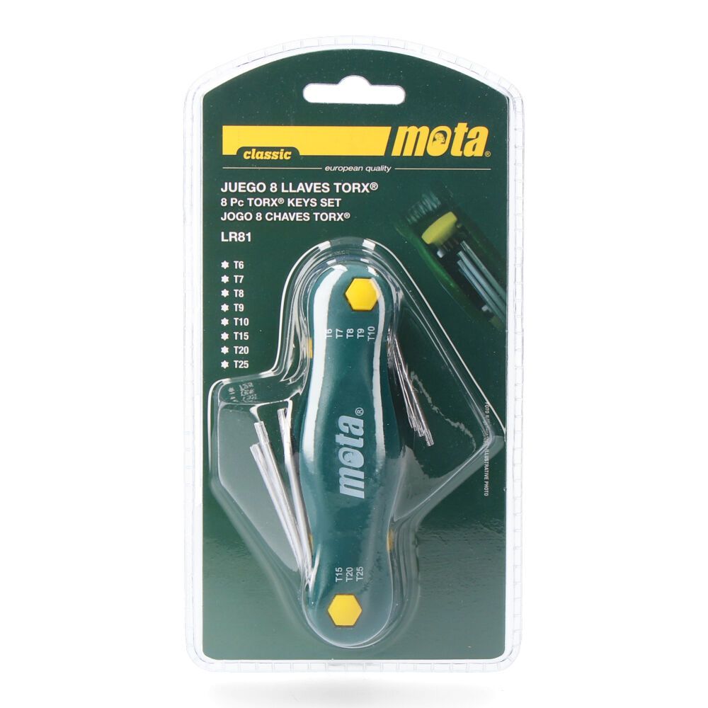 Jogo chaves torx tipo estilete LR81 mota - Image 3