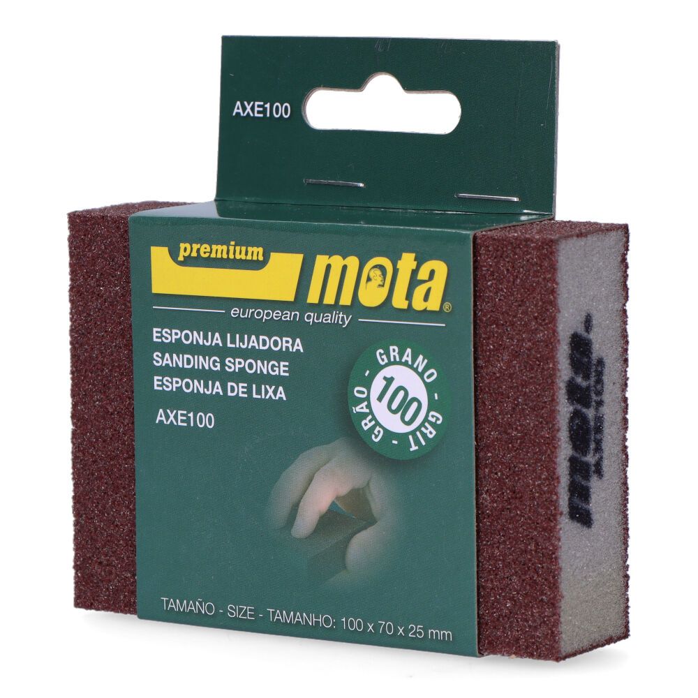 Esponja de lixagem de alumínio grão 100 - Image 2