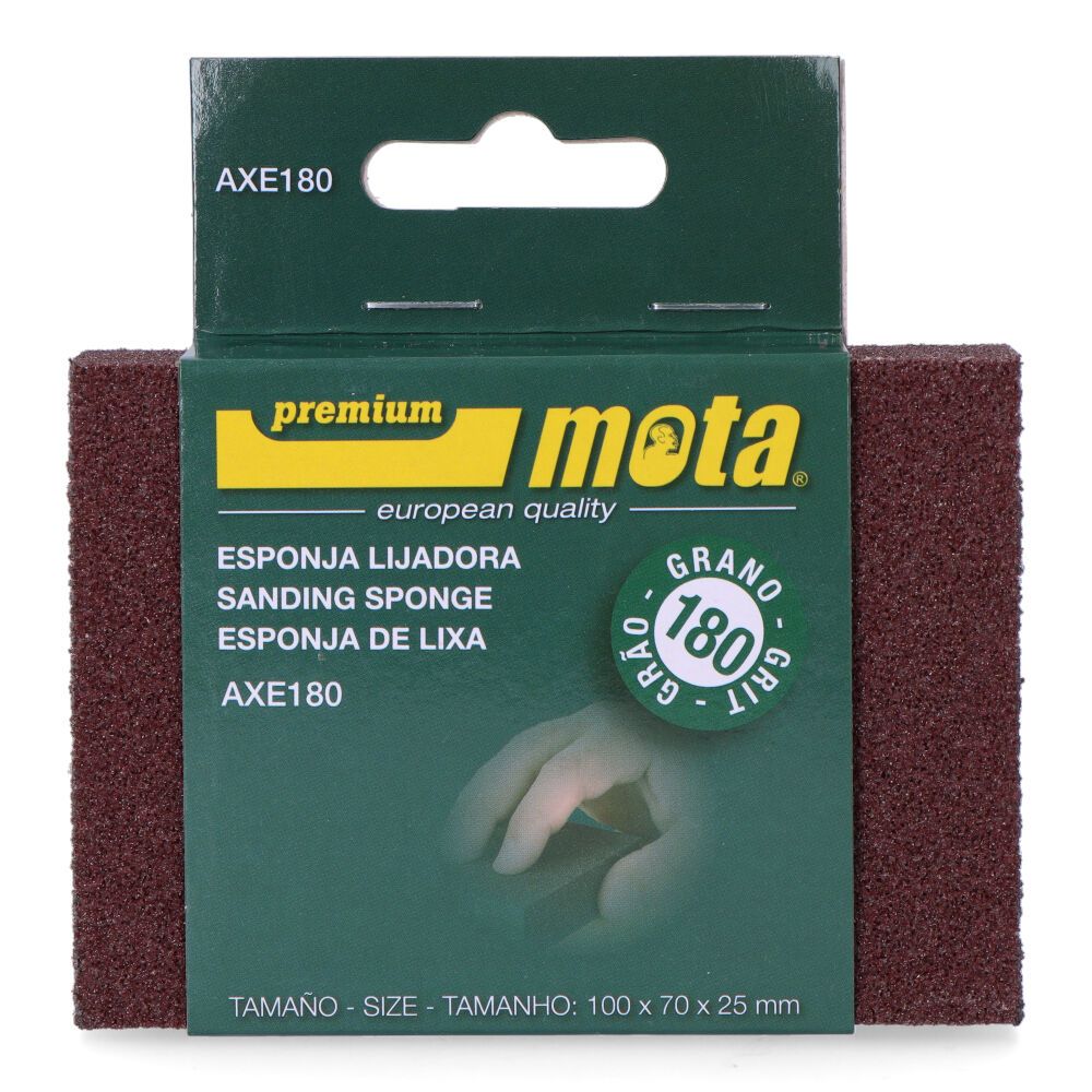 Esponja de lixagem de alumínio grão 180