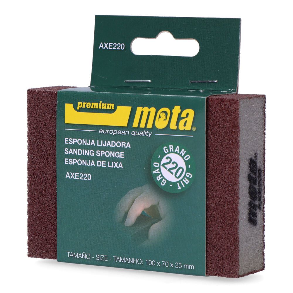 Esponja de lixagem de alumínio grão 220 - Image 2