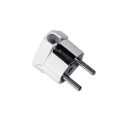 Ficha 2P+T tipo F T/TL saída lateral 4,8mm 16A (retractilado) solera 6566