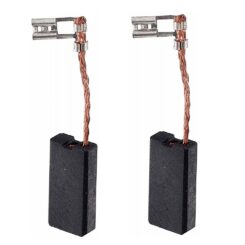Escovas de carvão 6,5 x 13,5 x 27 mm ref. 9250, 2 peças