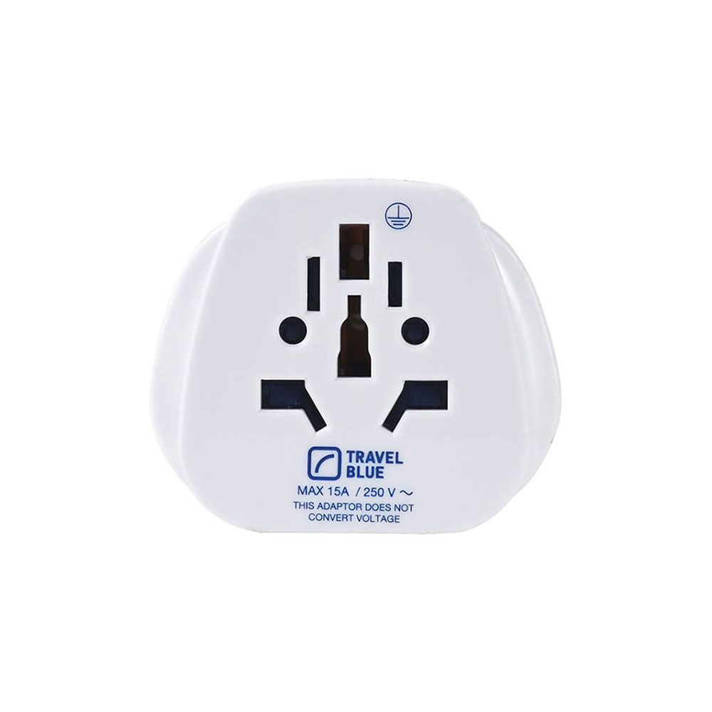 Adaptador de entrada múltipla de todo o mundo para ficha de saída dos estados unidos, TB-912, travel blue