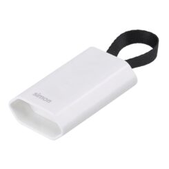 Base móvil 2p+tt schuko salida frontal 10 a 250 v~ facil extraccion blanca