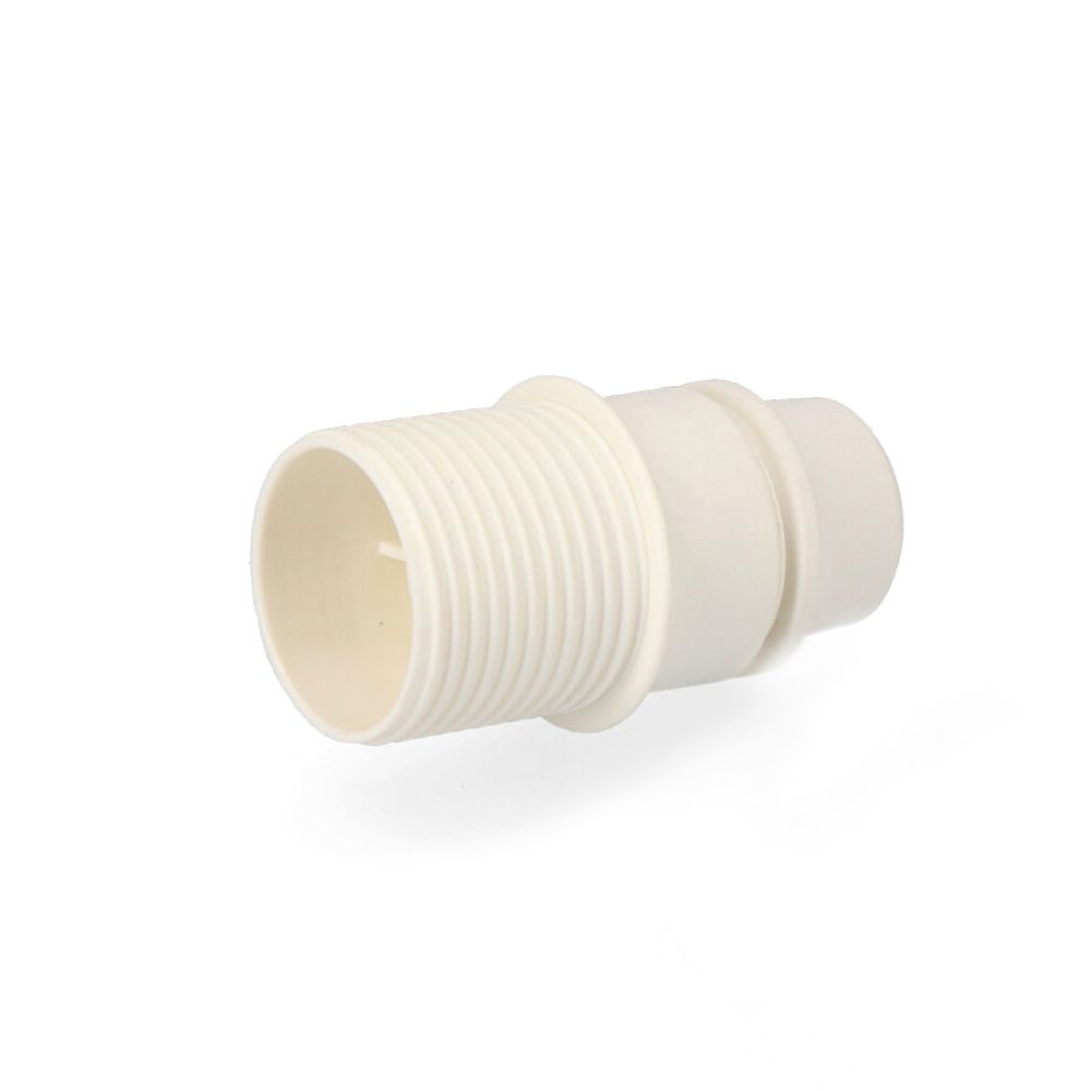 Casquilho E14 semi-rosca branco solera 6584CTB