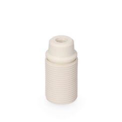 Casquilho com rosca E14 homologado branco solera 6584CRB