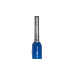 Ponteira isolada 00,75 mm², azul, 100 unidades