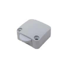 Interruptor monopolar branco para armários