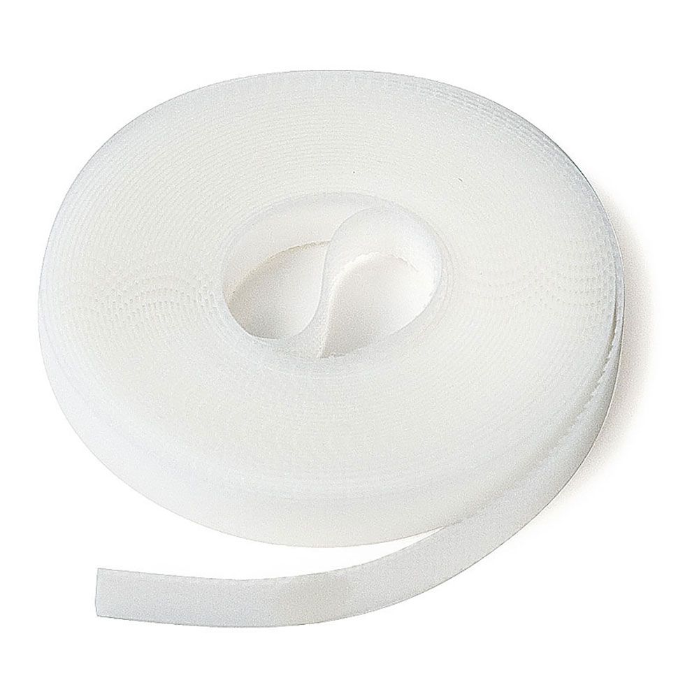 Fita de poliéster para mosquiteiro, branca, 650 cm